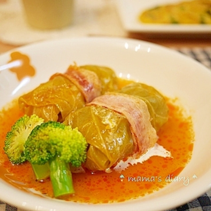ロールキャベツ トマト煮込み